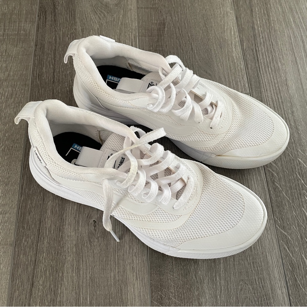 Women’s White Athletic Sneakers - Lightweight Comfort